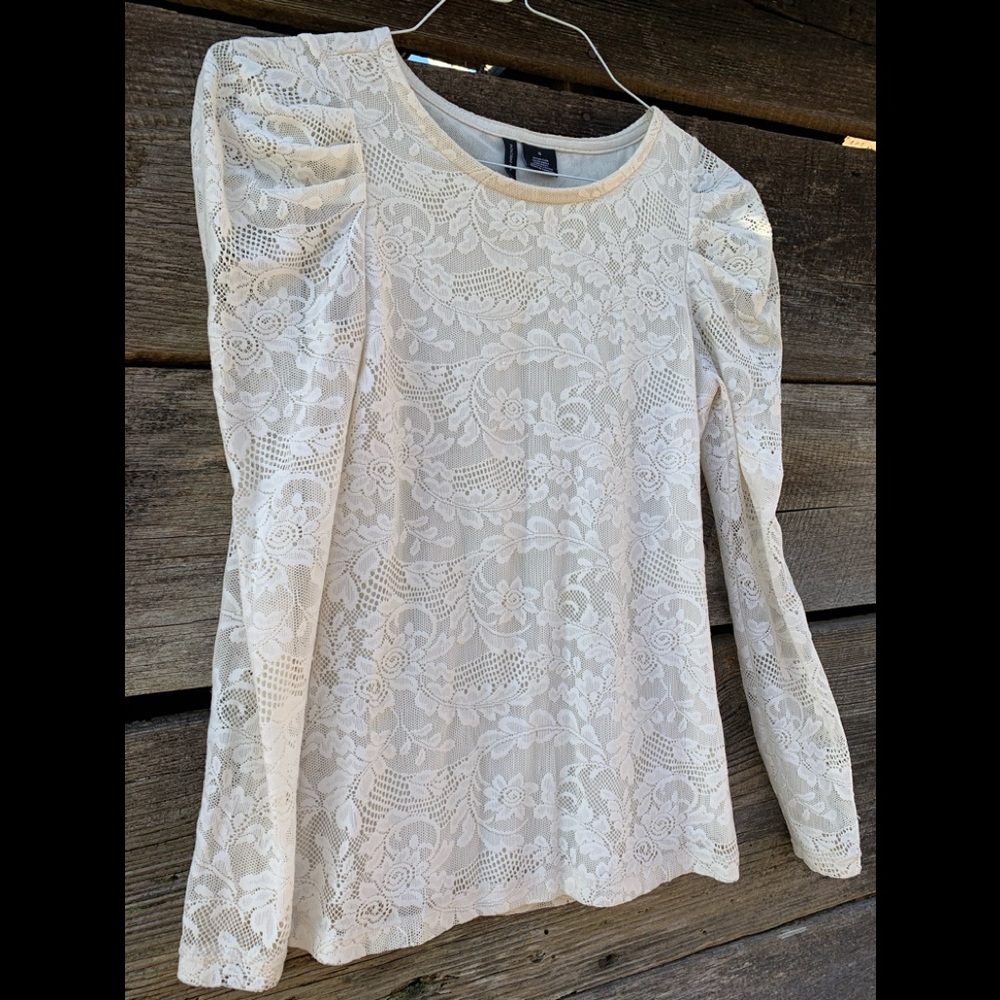 New Directions lace top